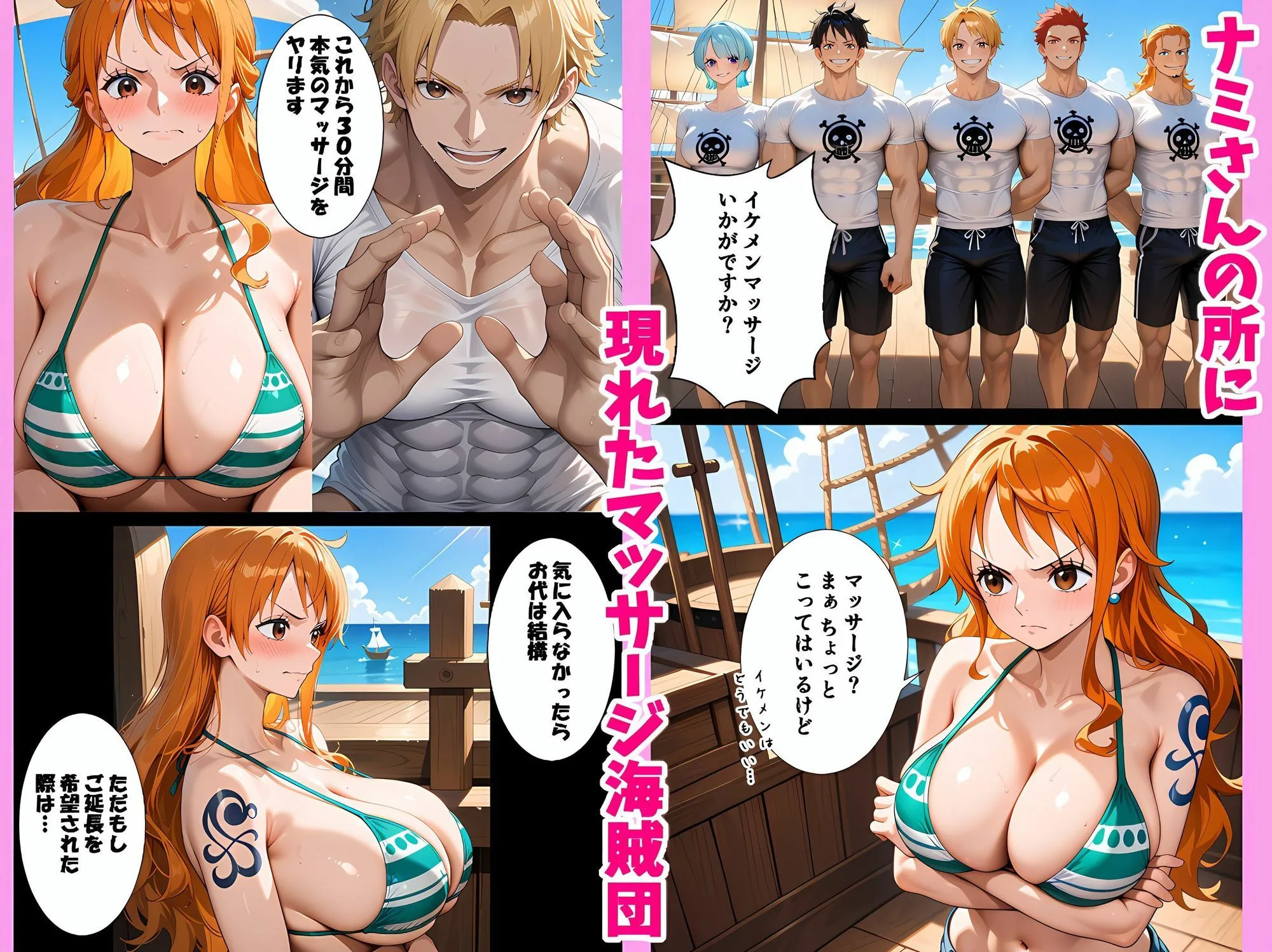 俺たちのナ〇さんがマッサージなんかでNTRされる訳ない 画像1