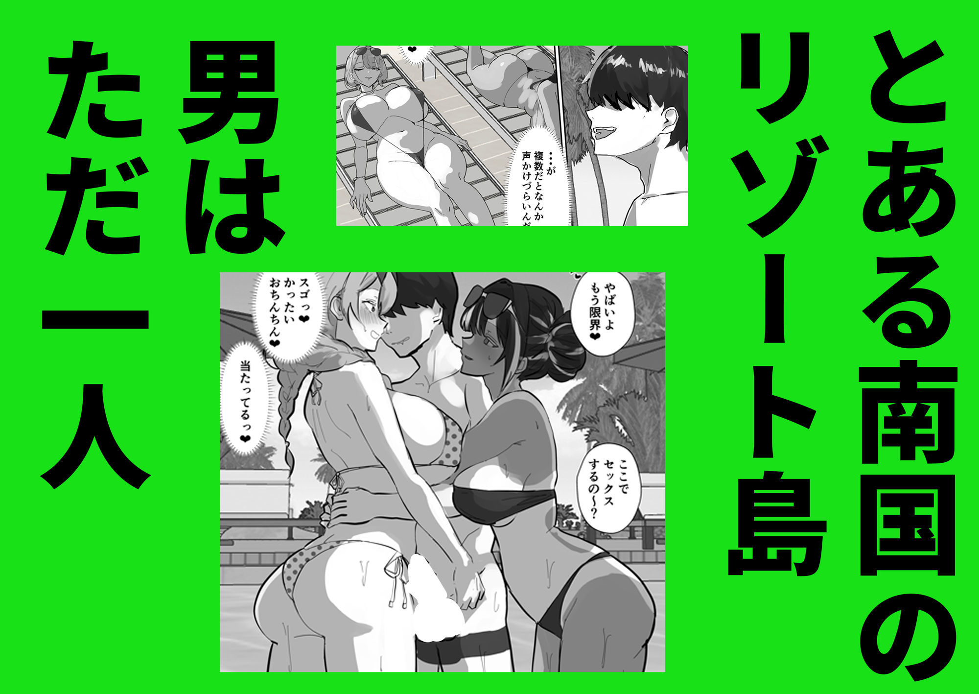 ハーレム世界のサマーリゾート 画像1